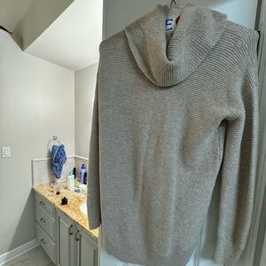 Loft cowl neck tunic sweater
